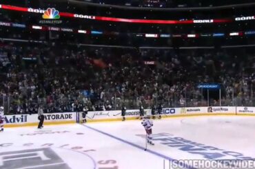 Drew Doughty Between The Legs & Snipe Goal (Rangers vs Kings)