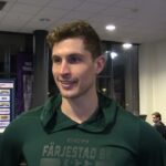 Brandon Davidson efter första kvartsfinalen