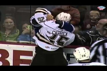 Yanni Gourde vs Connor Carrick Jan 31, 2015