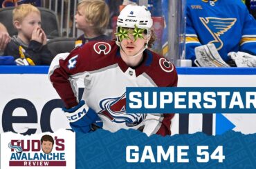 Avalanche Review Game 54: Bowen Byram, Superstar