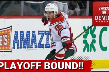 New Jersey Devils Clinched a Playoff Berth; Is Jack Hughes Back?; Miles Wood vs. Brady Tkachuk