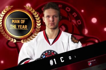 Rockford IceHogs 2019-20 Team Awards - Collin Delia - Man of the Year