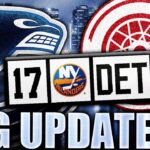 RED WINGS, CANUCKS, ISLANDERS UPDATE ON DRAFT PICK (2023 NHL Top Prospects, Trade News & Rumours)