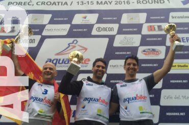 Aleksandar Alex Petrovic, 2nd place at round 1 of European Championship, freestyle