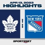 NHL Highlights | Maple Leafs vs. Rangers - April 13, 2023