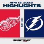 NHL Highlights | Red Wings vs. Lightning - April 13, 2023