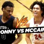 Bronny James VS Jared McCain HEATED Playoff Game Goes DOWN TO THE WIRE!!
