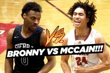 Bronny James VS Jared McCain HEATED Playoff Game Goes DOWN TO THE WIRE!!