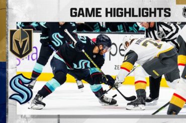 Golden Knights @ Kraken 4/13 | NHL Highlights 2023