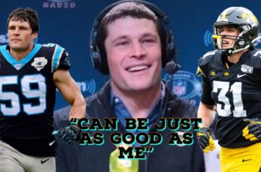 Jack Campbell Training With Legend Luke Kuechly👀Should Dolphins Draft Jack Campbell?#FINSUPPPP