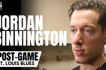 Jordan Binnington talks Impressions of Jake Oettinger, St. Louis Blues Future & Blue Season Ending