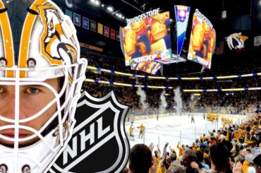 Emergency Goalie in an NHL GAME • Nashville Vlog