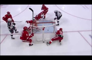 Vlad Gavrikov scores vs Red Wings (14 jan 2023)