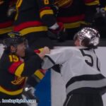 Sheldon Dries vs Sean Durzi Apr 10, 2023