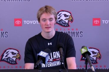 Chaz Lucius talks about his World Juniors experience