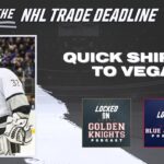 Vegas Golden Knights acquire goalie Jonathan Quick from Columbus | INSTANT Trade Reaction