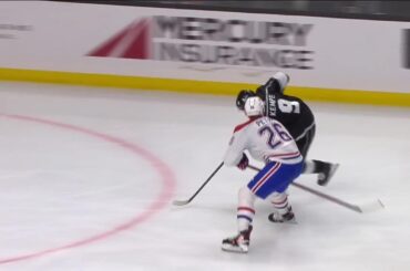 Alex Iafallo with a Goal vs. Montreal Canadiens
