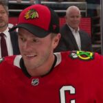 'I love you, Chicago!' - Jonathan Toews bids farewell in final game | NHL on ESPN