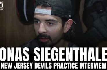 Jonas Siegenthaler talks Luke Hughes Potential With New Jersey: "He's Pretty Much Made For It"