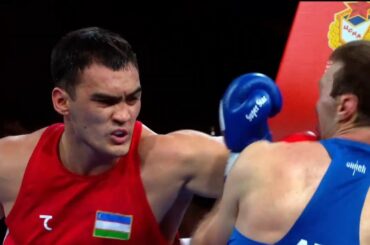 Semifinals (+91kg) MULLOJONOV Lazizbek (UZB) vs CHALOYAN Davit (ARM) | CISM 58th World