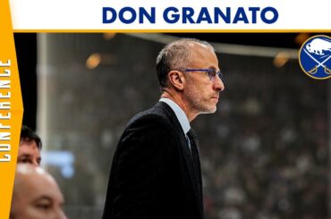 “This Is A Picture Into The Future” | Buffalo Sabres Coach Don Granato On Team’s Young Talent