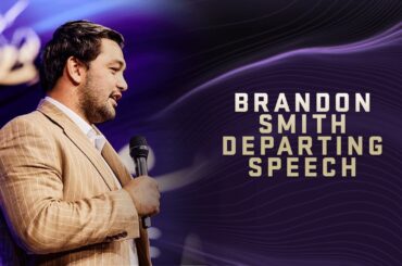 Brandon Smith Departing Speech | 2022 POTY