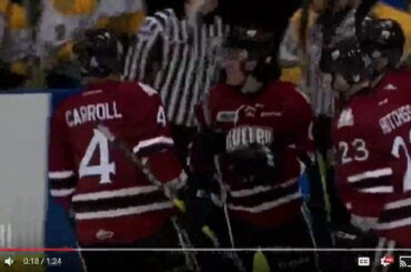 Ryan Merkley   rush, fake shot, wrap around goal