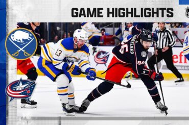 Sabres @ Blue Jackets 4/14 | NHL Highlights 2023