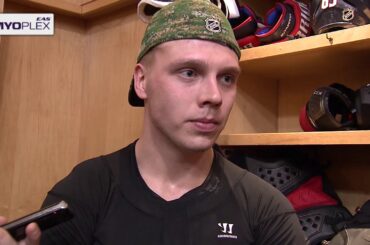 Post game: Markus Nutivaara 3/17/18