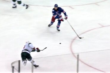 Mats Zuccarello From Kaprizov Blows This One Past Shesterkin for the Equalizer