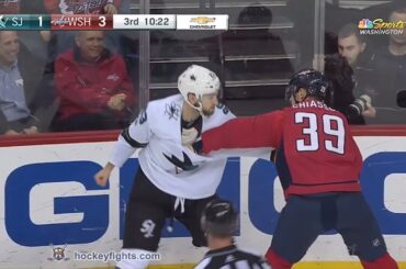 Barclay Goodrow vs Alex Chiasson Dec 4, 2017