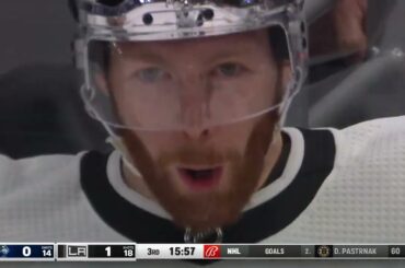 Vladislav Gavrikov scores vs Canucks for Kings (10 apr 2023)