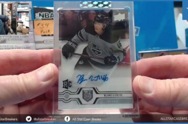 Nick Suzuki UD Canvas #10/25 & Blake Lizotte RC Auto - 19/20 Upper Deck Clear Cut Hockey Box Break!