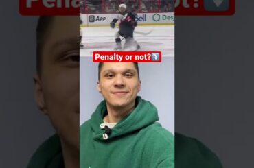 Dirty Hit by Thomas Chabot? NHL 2022 Big Hits! #shorts #hockey