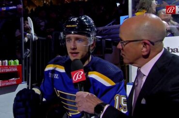 Vrana on playing at Enterprise: 'It's always something special to win in front of these guys'