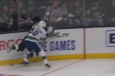 Elias Pettersson DROPPED Alec Martinez TWICE!!
