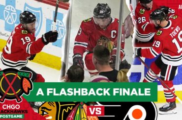 Jonathan Toews Scores in Final Game as a Chicago Blackhawk | CHGO Blackhawks Podcast