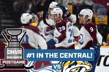 Colorado Avalanche win the Central Division behind monster Nathan MacKinnon performance