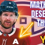 Canadiens Defenceman Mike Matheson Deserves A Letter