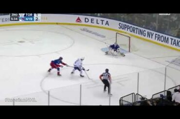 Igor Shesterkin ends Marner's point streak at 23 games with a late save (15 dec 2022)