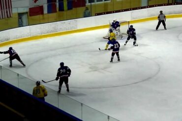 Robert Hägg goal SWE 0:2 (SVK 18 - SWE 18 3:7)