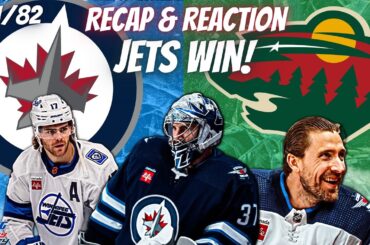 JETS FANS…. GET READY FOR THE WHITEOUT!!!!  - 22/23 Winnipeg Jets Game Recap&Reaction 81/82