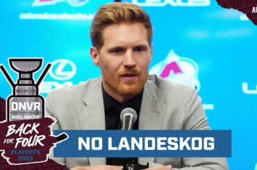 What do the Colorado Avalanche look like in the NHL Playoffs without Gabe Landeskog
