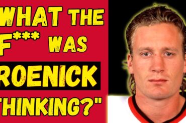 Why Has Jeremy Roenick Been Rejected by the Hockey Hall of Fame?