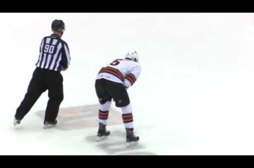 Ryan Lomberg vs Jarred Tinordi Oct 30, 2016