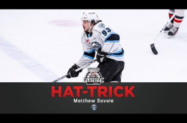 WHL Playoffs Hat-Tricks: Matthew Savoie
