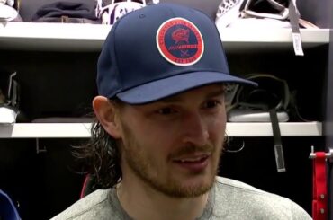 Michael Hutchinson was motivated by the Blue Jackets' young players against Pittsburgh