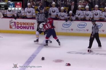 Marcus Foligno vs Michael Latta Nov 22, 2014