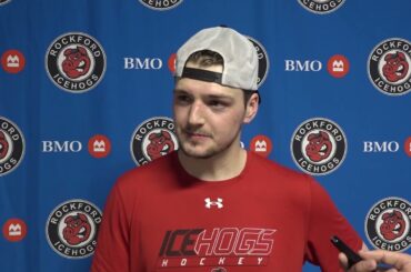 IceHogs Postgame: Anders Sorensen, Luke Philp, Lukas Reichel, Michal Teply