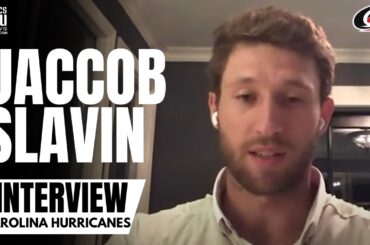Jaccob Slavin Reacts to Winning 2021 Lady Byng Trophy for Sportsmanship | CAROLINA HURRICANES